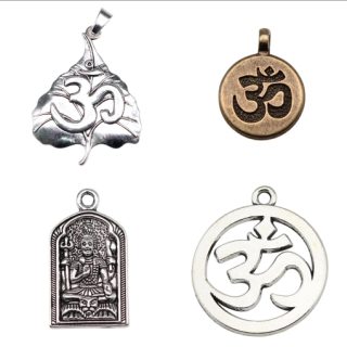 Om Tags Charms For Bracelets Pendants And Necklaces Jewelry wholesale lots thumbnail