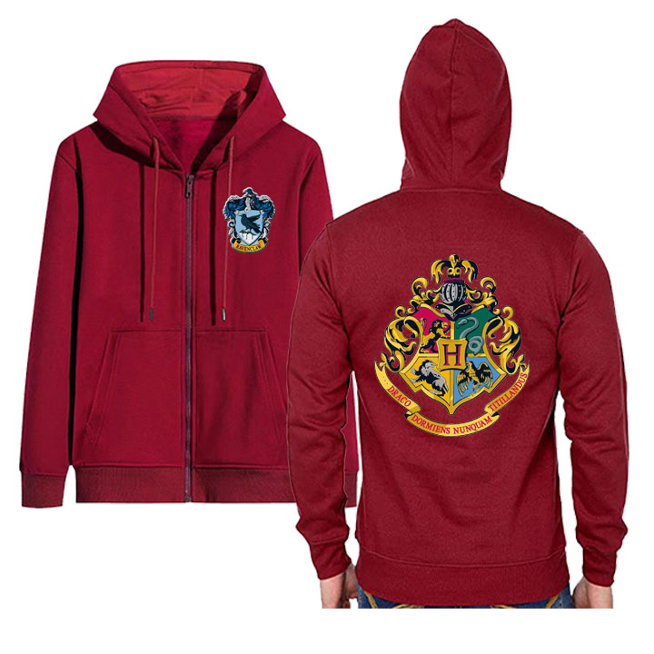 HARRY POTTER (RAVENCLAW) NEW DESIGN HOODIE JACKET WITH ZIPPER Lazada PH