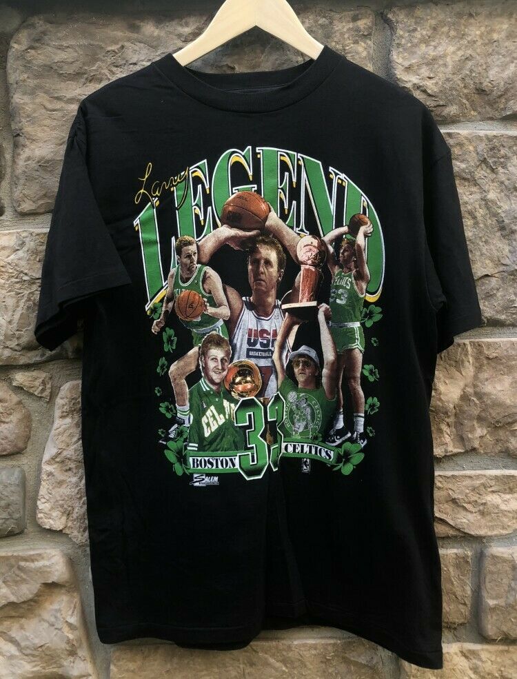 Boston Celtics Larry Bird T-Shirt Vintage Gift For Men Women Funny Tee