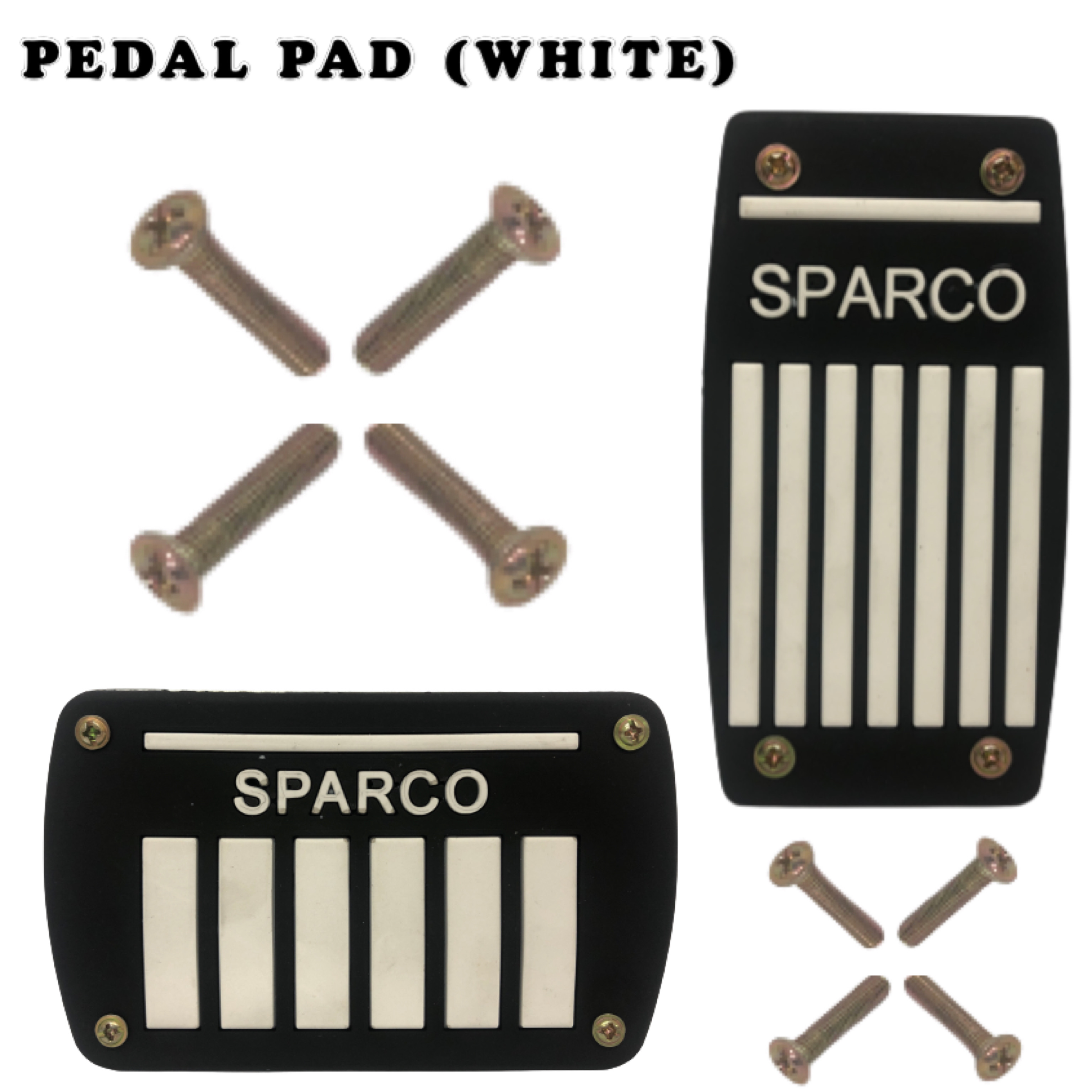 CPA SPARCO Car Pedal Pad AUTOMATIC Car Accelerator Clutch Brake Steel