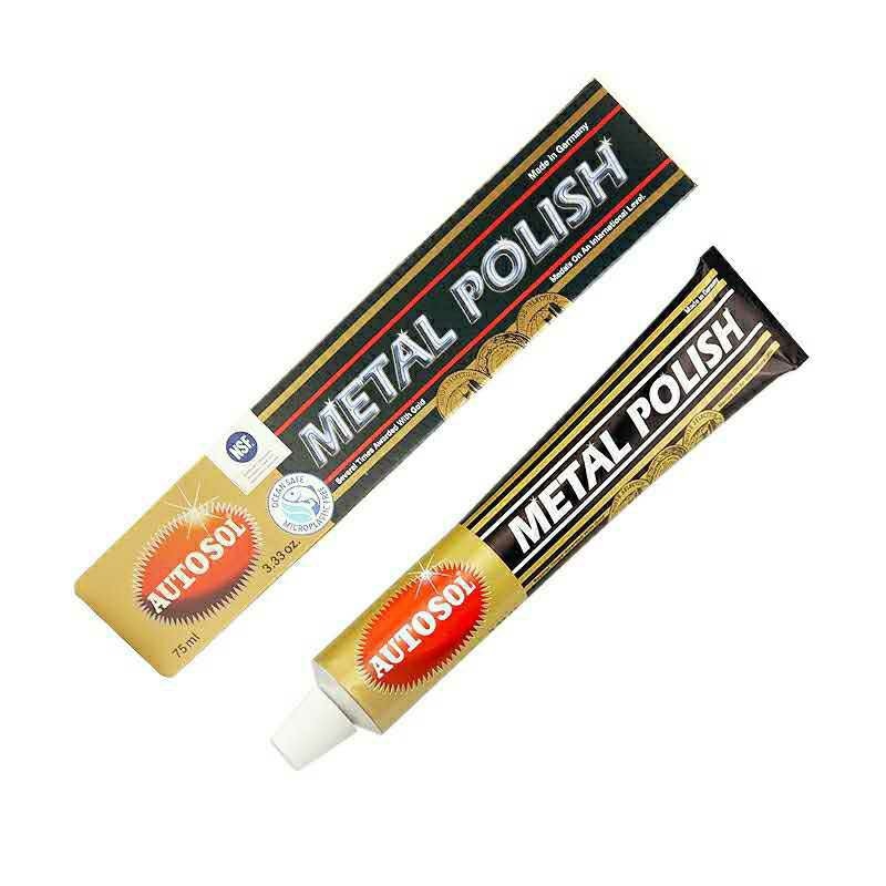 Autosol Metal Polish Metal Cleaning Cream 75g for Car Metal Chrome