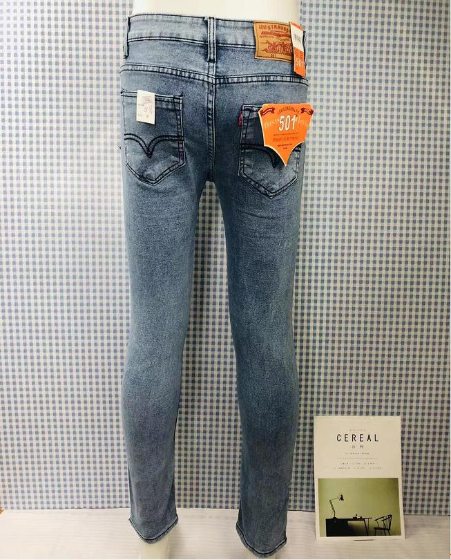 JEANS STYLE LEVIS 501Men's Blue Skinny Jeans Stretch Washed Slim Fit Pencil  Pants SIZE:28 29 30 31 32 33 34 36 | Lazada PH
