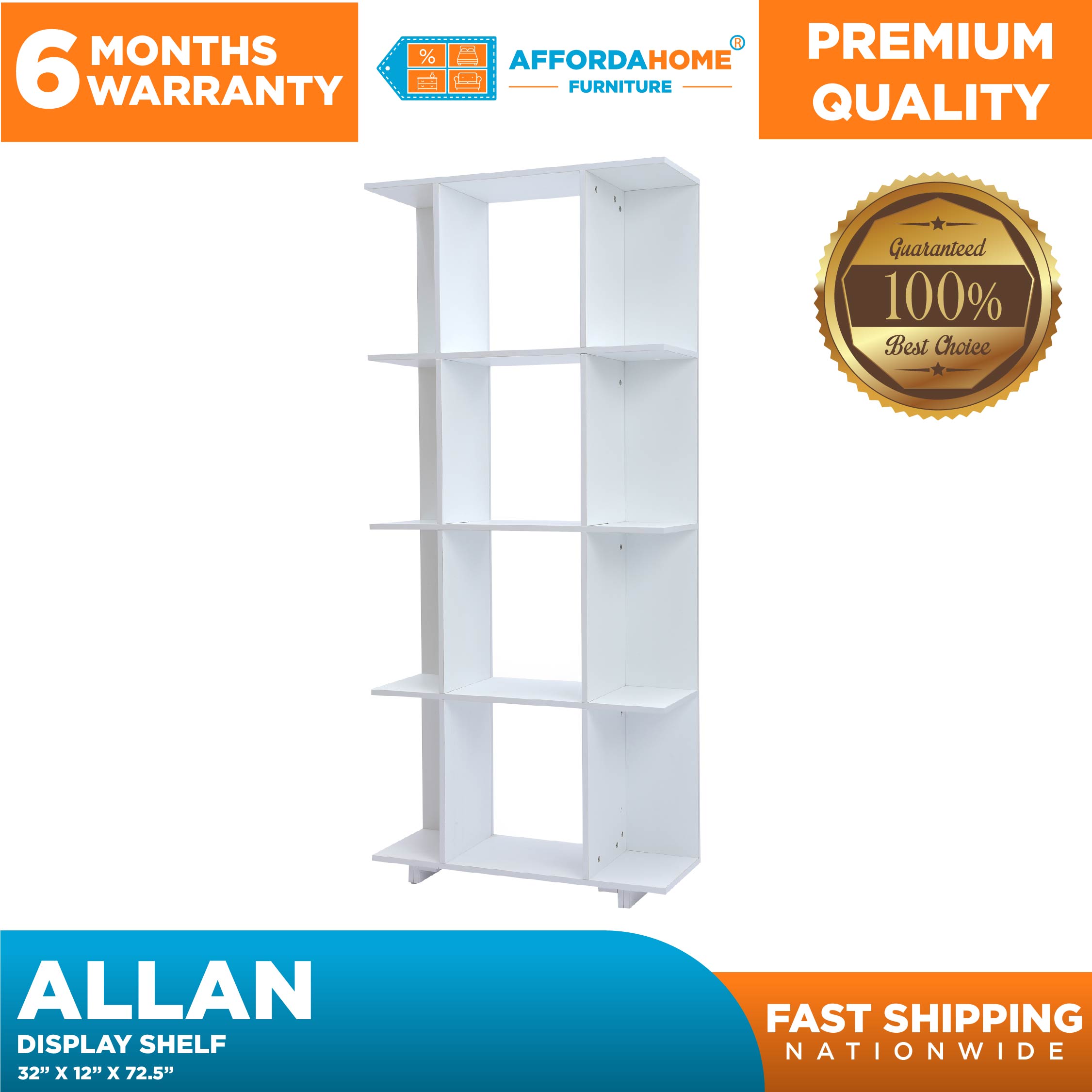 AFFORDAHOME FURNITURE ALLAN SHELVES Lazada PH
