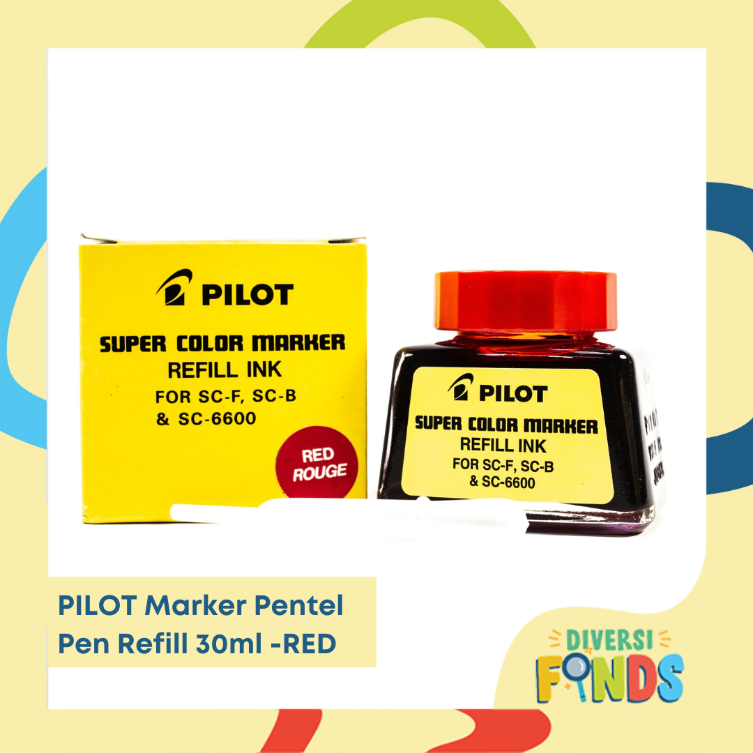 Pilot Permanent Marker Fine & Board Pilot Marker REFILL Ink ONLY