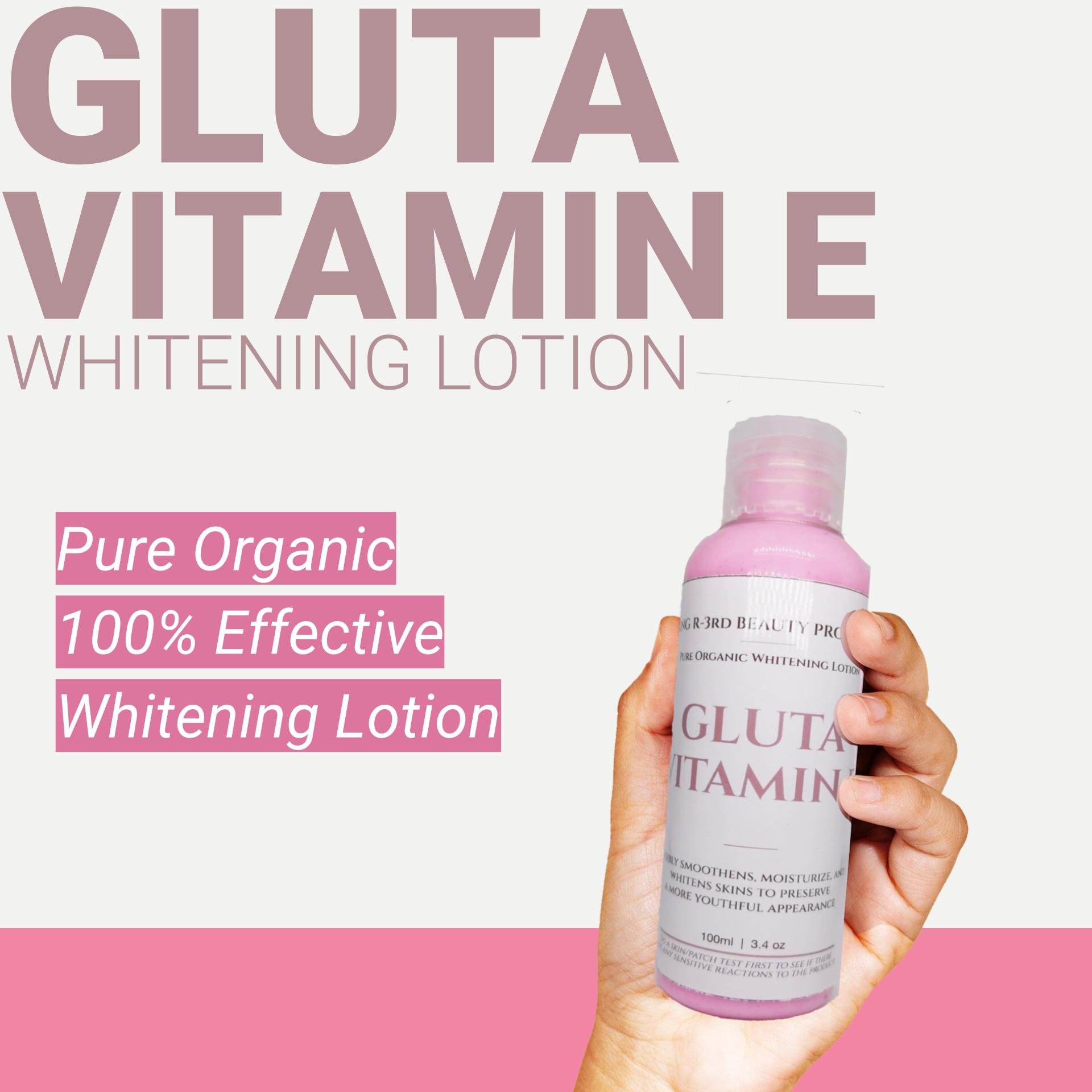 Gluta Vitamin E whitening and moisturizer lotion Lazada PH