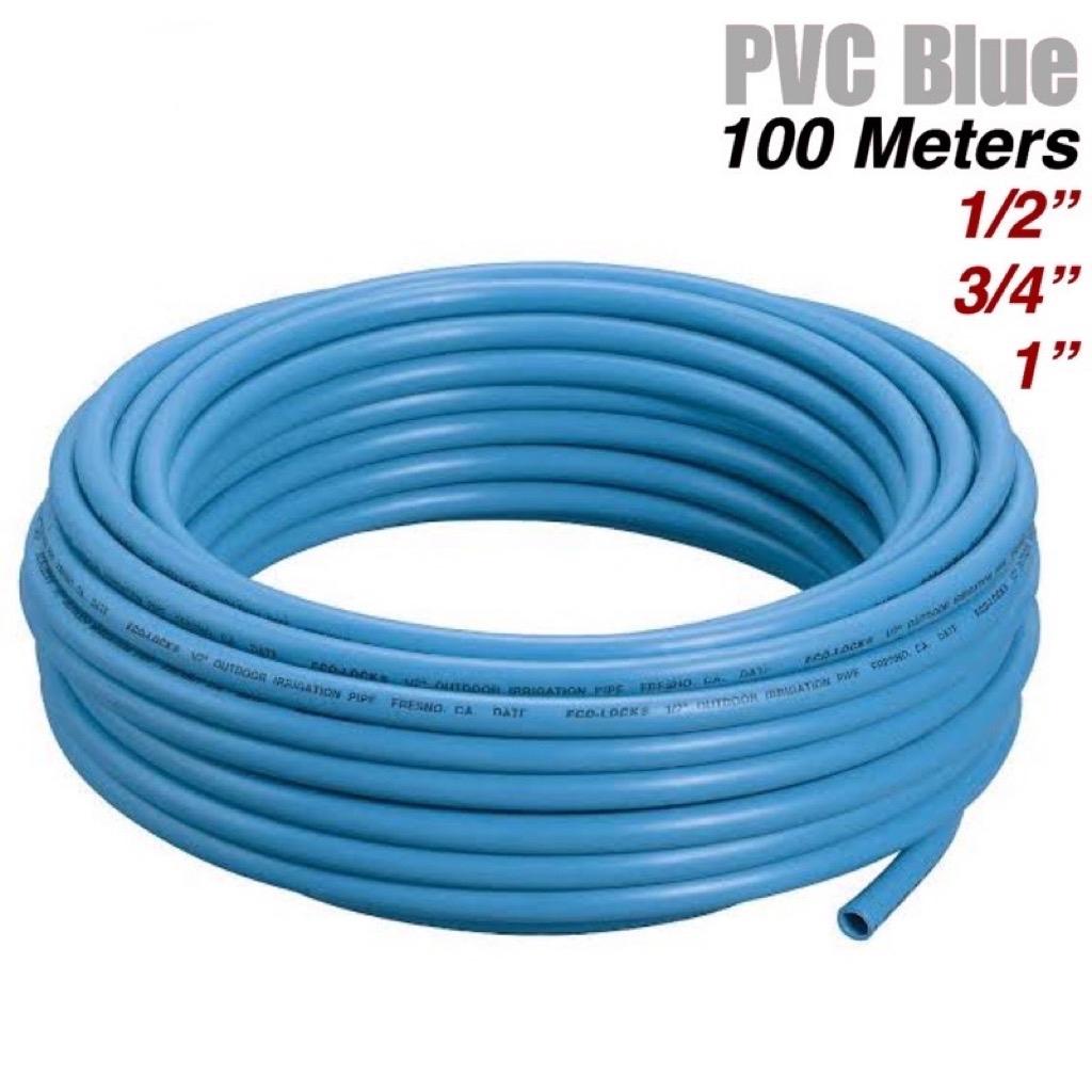 100 Mtrs SDR11 HDPE Blue Pipe Waterline & Farm Garden Irrigation