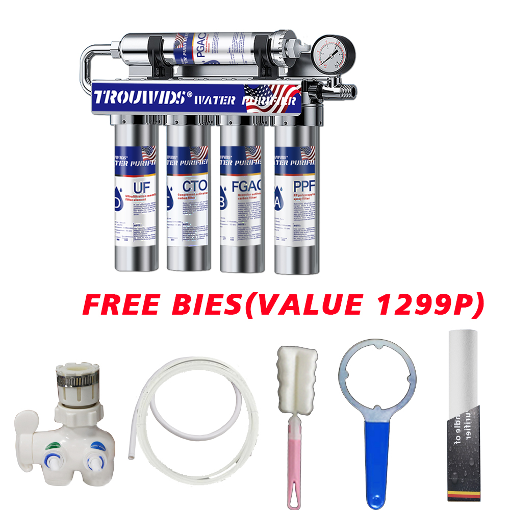TROUWIDS ultrafiltration water purifier filter set home drinking system