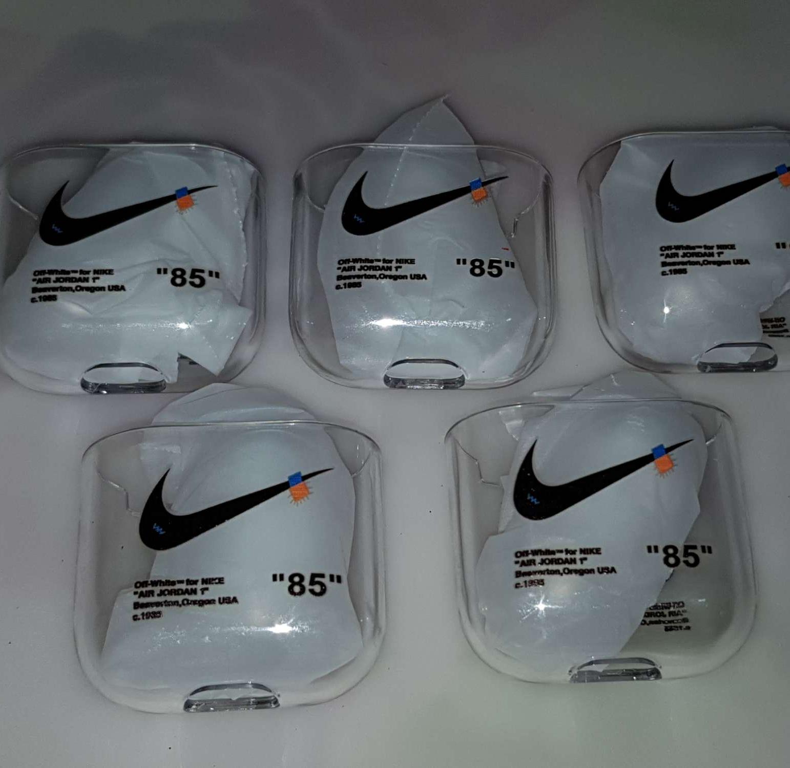 airpods case cover nike off white