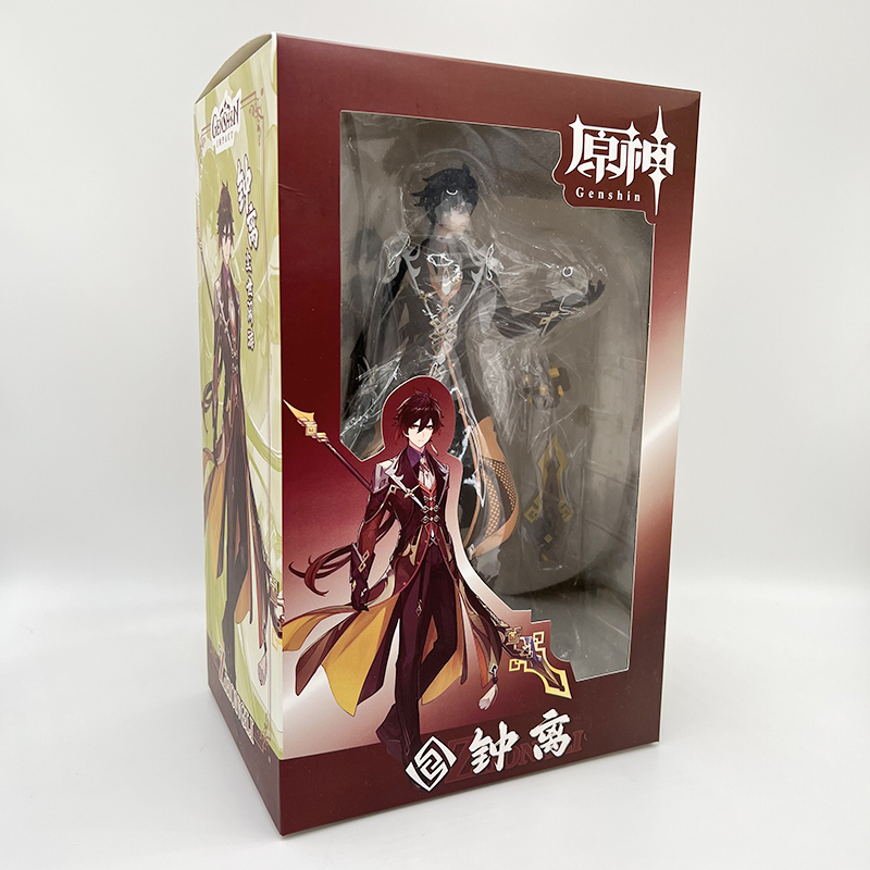 Figurine Genshin Impact - Zhongli, L’Archon Géo, En PVC Détailé 25 Cm (Neuf)