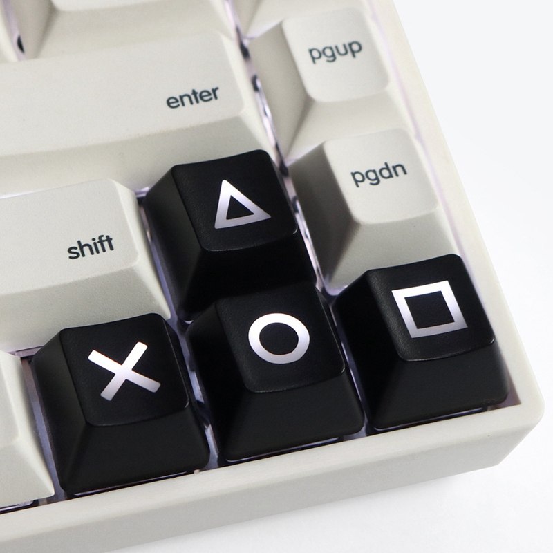 Keys Cap Up Down ,Mechanical Keyboard Pbt Keycap Ps4 Button Key Wasd Dye Sub Tech R4 R3 R2 R1