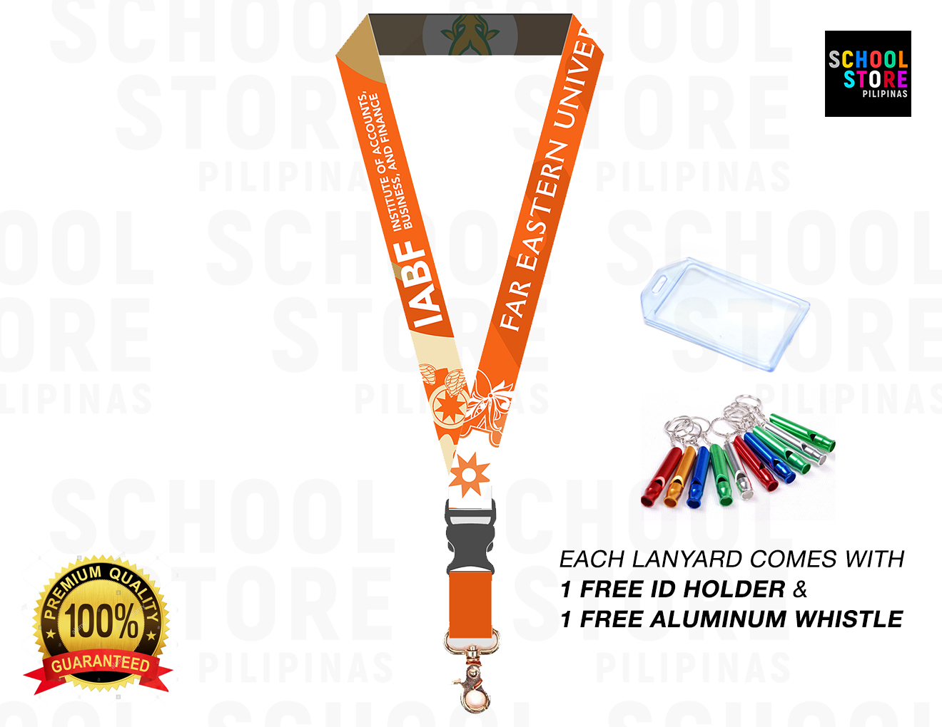 FEU IABF Lanyard ID Lace - Institute of Accounts, Business and Finance ...