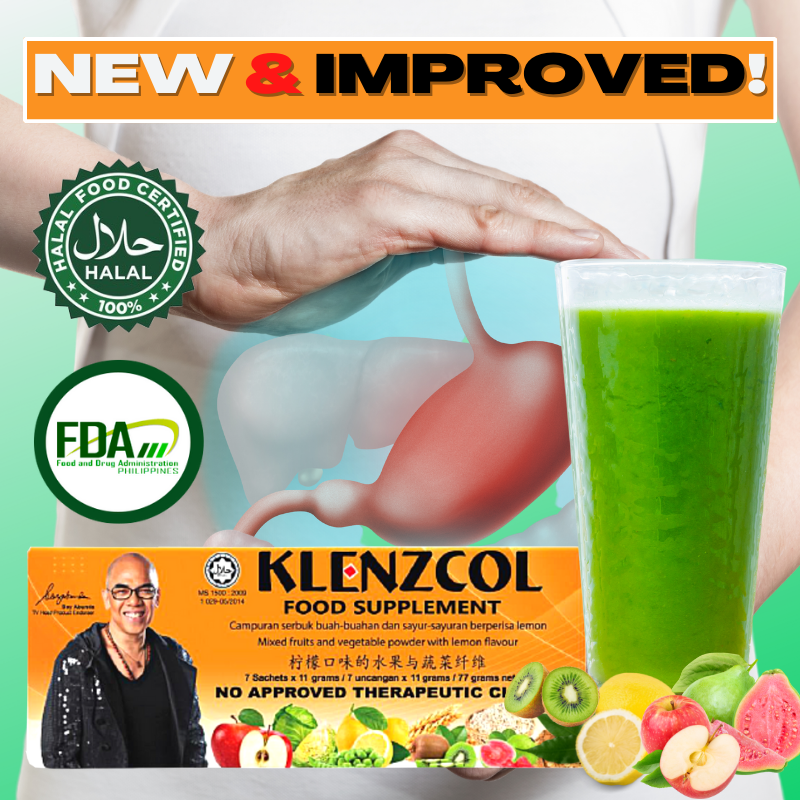 "Gift Of Health😍" 100 Colon Cleanser (7 Sachets) Klenzcol Detox