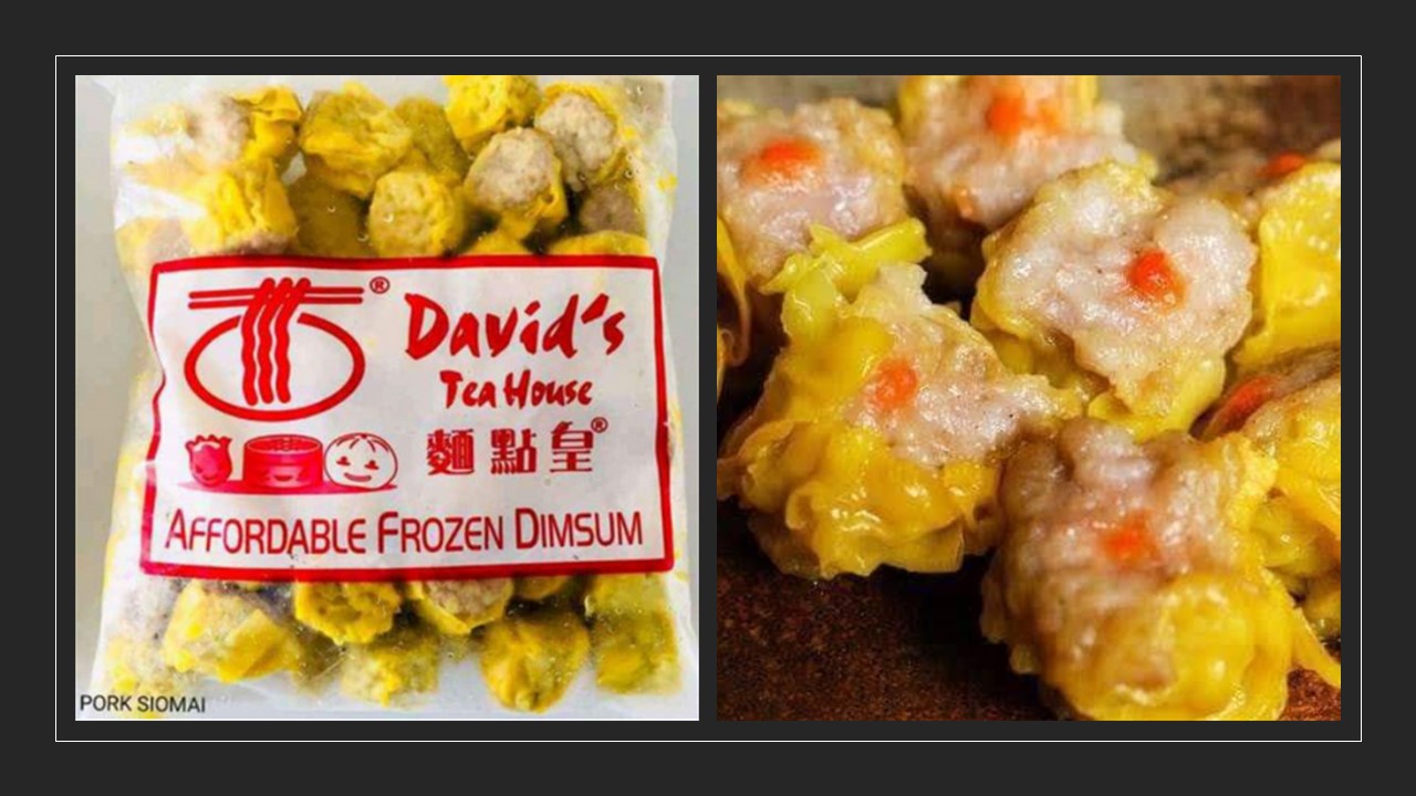 DAVID'S TEA HOUSE DIMSUM PORK SIOMAI 60PIECEES Lazada PH
