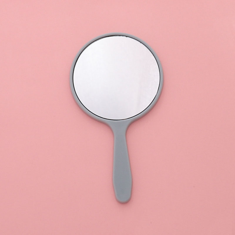 Handheld Makeup Mirror Round Vanity Mirror with Handle Hand Mirror Cosmetic