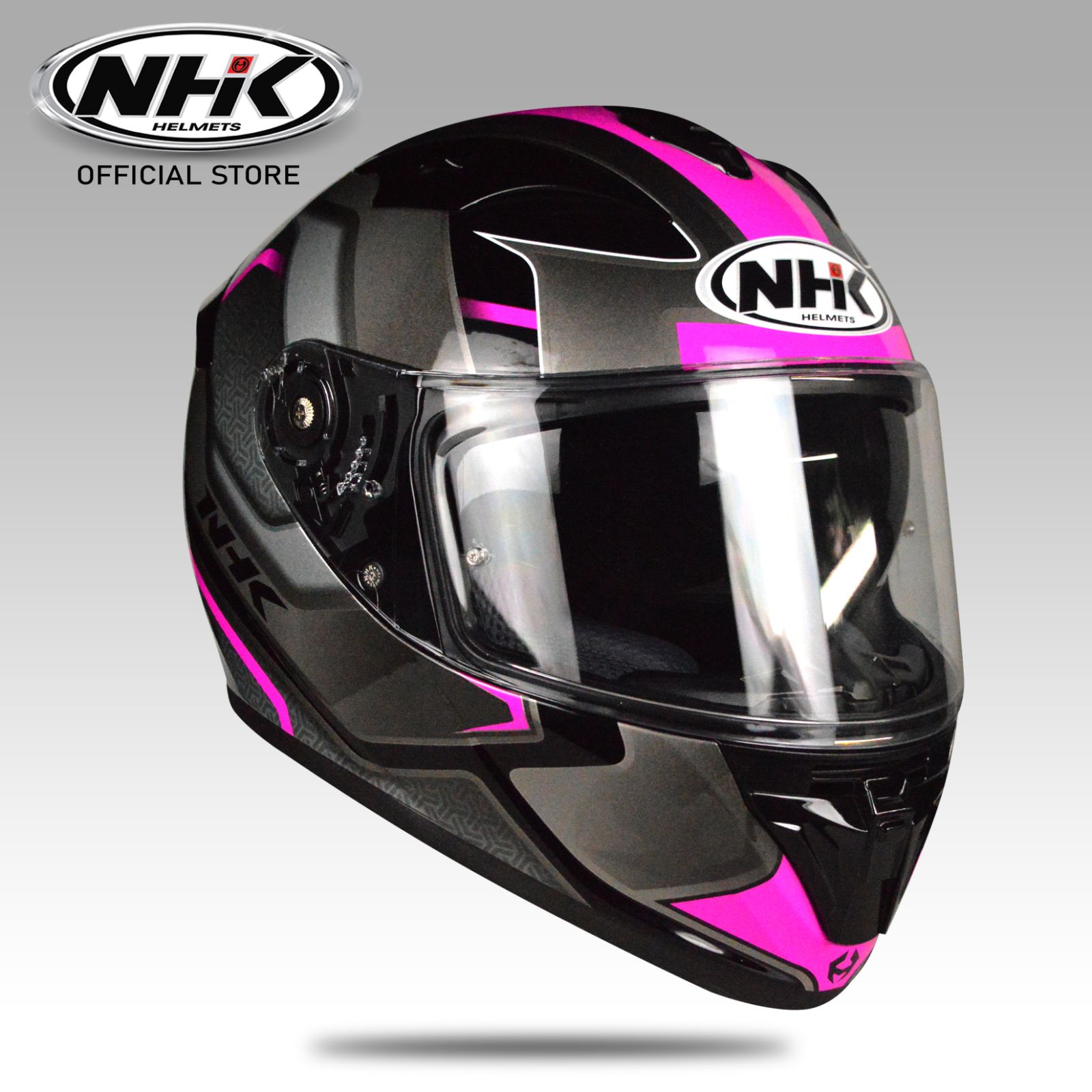 NHK Helmet GPPrime Crust Dual Visor Full Face AND NHK ARM SLEEVES