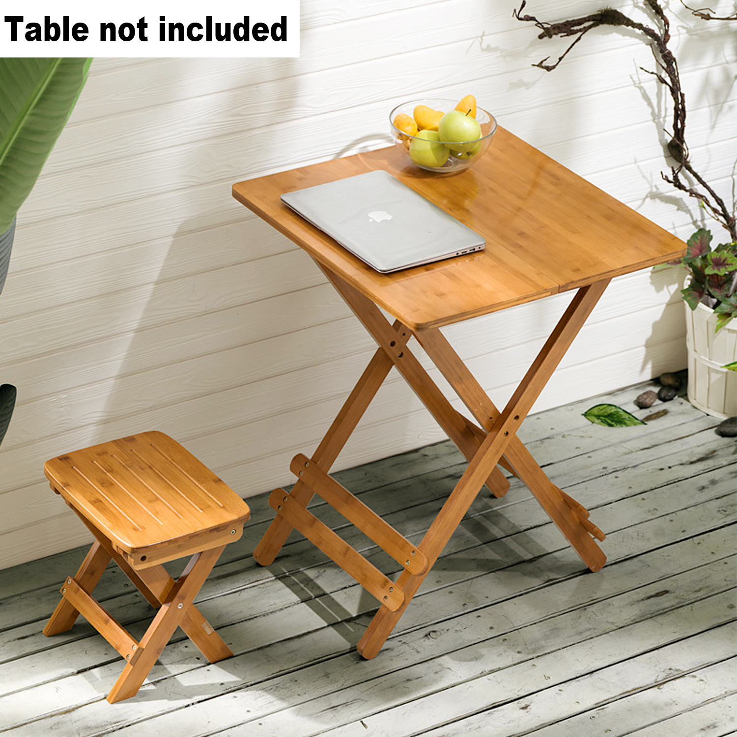 Buy Heruai Interior Office Table Chair Folding Stool Solid Wood Desk Chairs  Portable Fishing Stool Outdoor Wooden Bench Metal Stand Round Step Stools  Folding Chairs, a Online at desertcartINDIA
