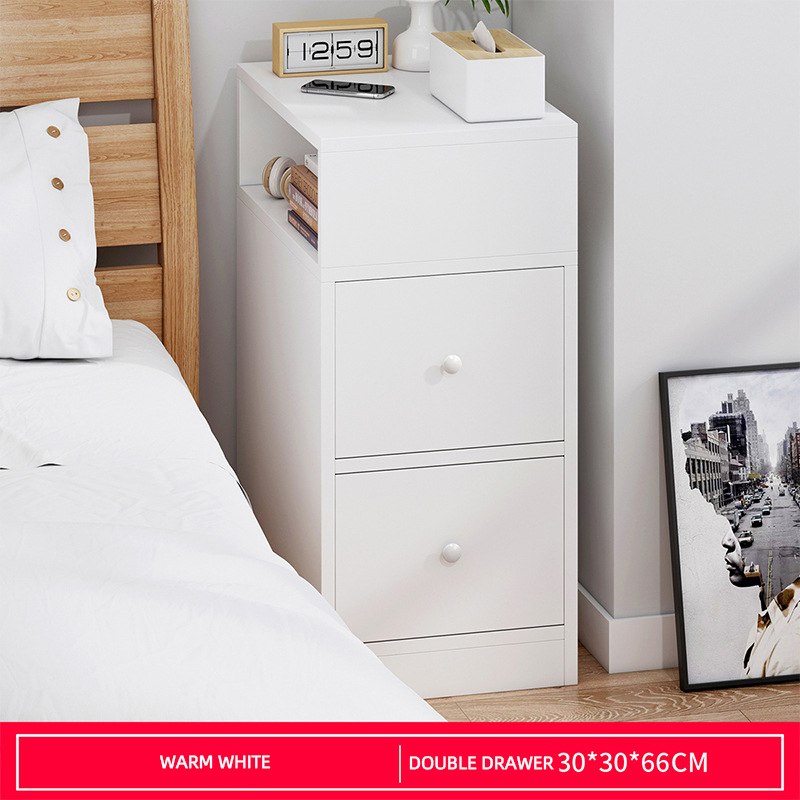 HomeFurni Nordic style Bedside Table Modern Simple Bedroom Storage