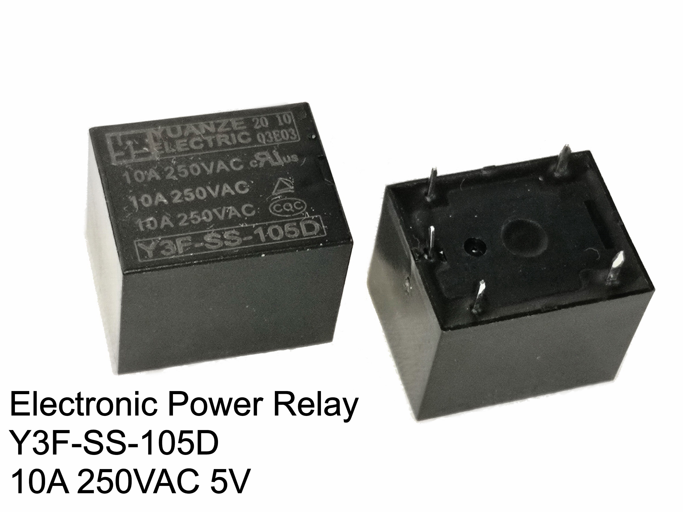 WCC 1pc.Yuanze Electric Y3F 5VDC (Y3F SS-105D)/Y3F 12VDC (Y3F SS-112D ...