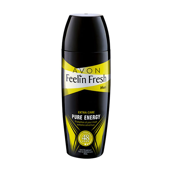 AVON FEELIN FRESH PURE ENERGY Deodorant Roll-On For Men 75mL
