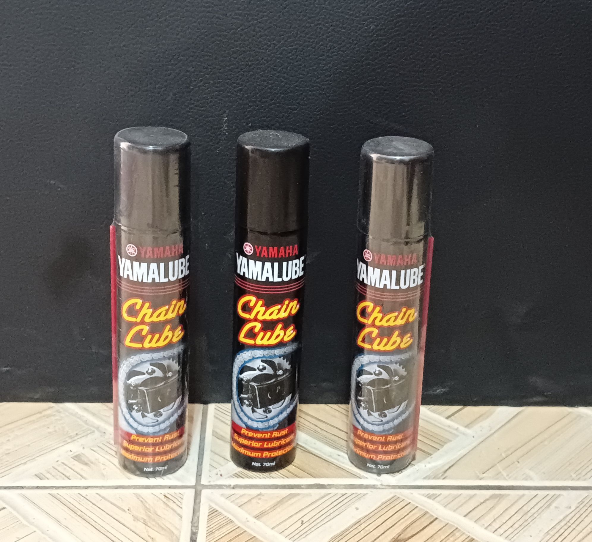 YAMAHA Original Yamalube Chain Lube 70ML Prevent rust, Superior Lubricant, Maximum Protection