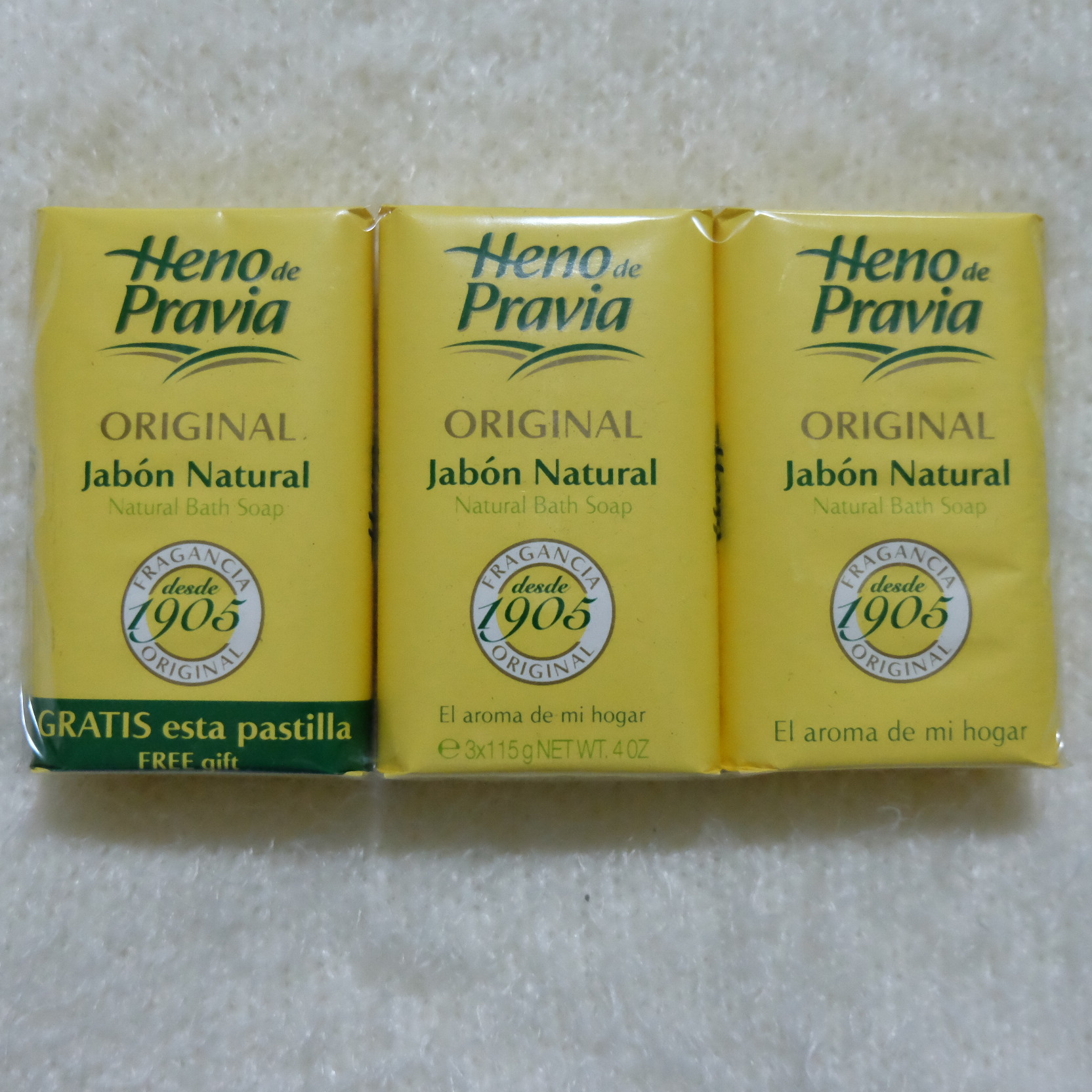 Heno De Pravia Original Natural Bath Soap 3 X 115 G Lazada Ph 0809