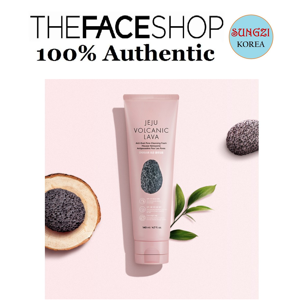 jeju volcanic pore cleansing foam the face shop