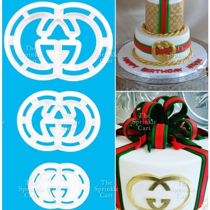 Luxury Brand Cookie Cutter Fondant Chanel LV Louis Vuitton Molder Cake  Decoration