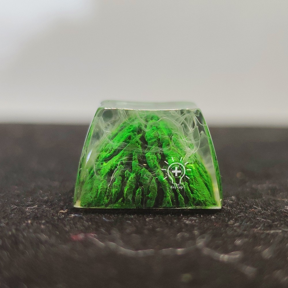 Customized Snow Mountain Fuji Resin Keycap Spring Summer Autumn Winter ...