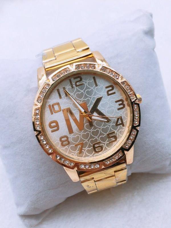 Reloj De Pulsera Cuarzo Negocios Para Mujer Marca De Lujo Con Diamantes  Elegante | eBay