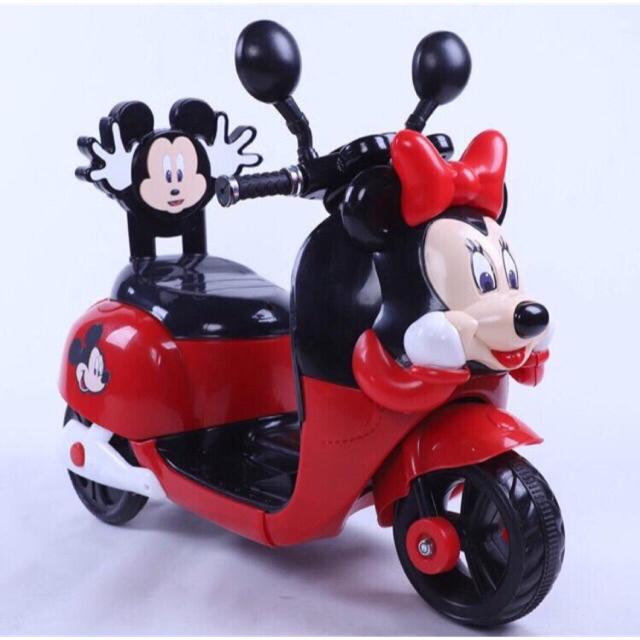 sq;Pink Minnie Mouse Scooter Ride on Motorcycle Lazada PH