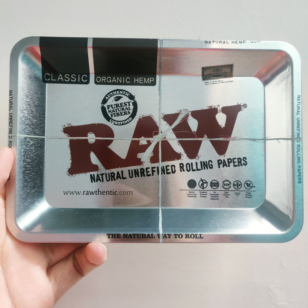 COD! 420 Science Metal Special Design Classic Herb Grinder Rolling Tray