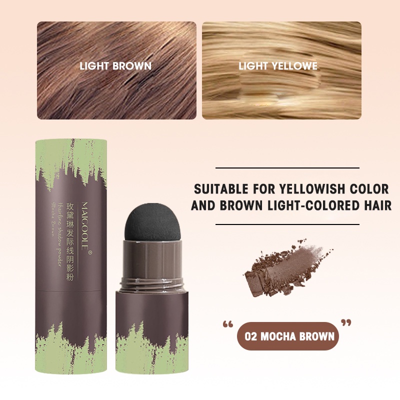 LEELA Waterproof Hair Shading powder Sweatproof Hairline Filling