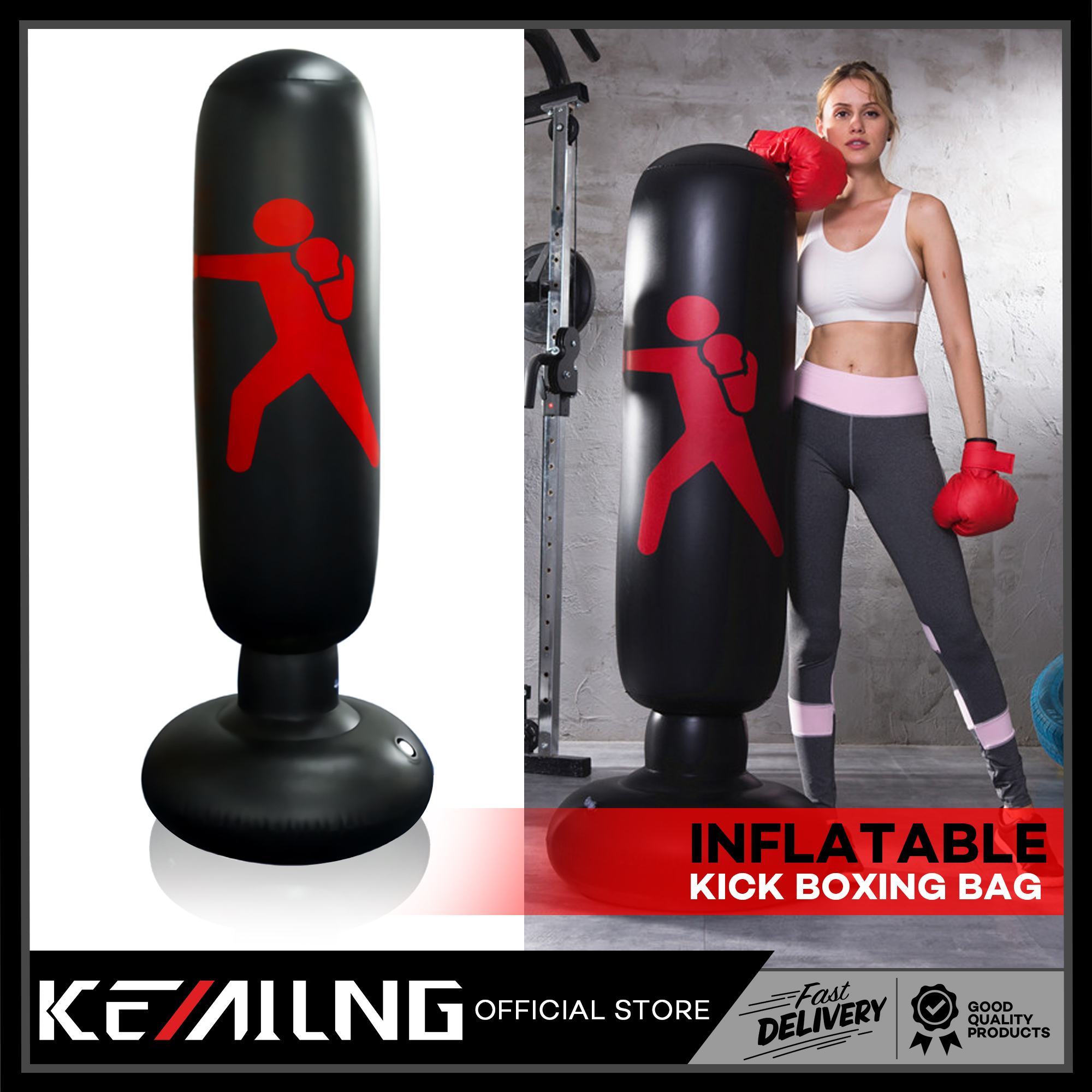 karate kicking dummy