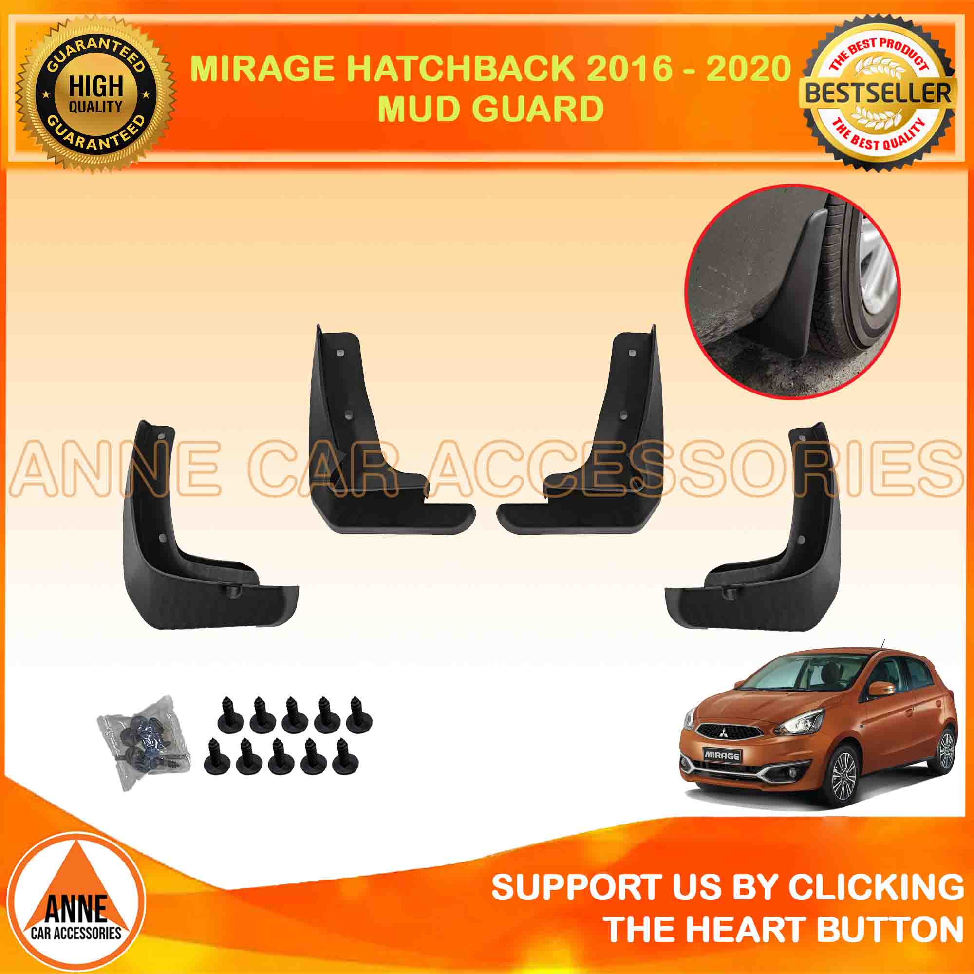 Mudguards For Peugeot 308 Mk2 Hatch Hatchback 2014~2021 Accessories 2015  2016 2017 2018 2019 2020 Mud Flaps Splash Guards Fender - AliExpress