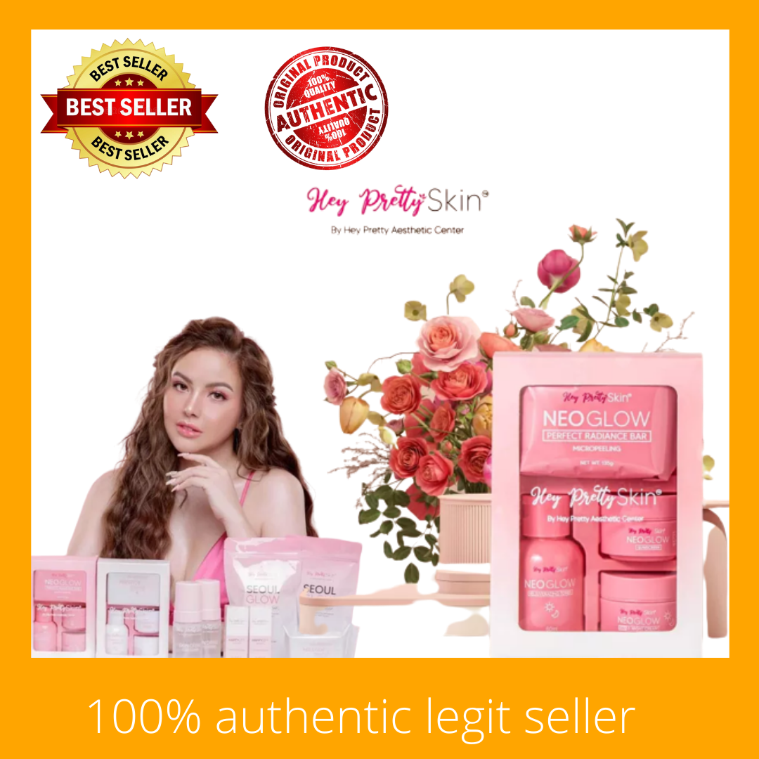 Rejuvenating Set by Hey Pretty Skin Neo Glow Anti-aging Whitening and ...