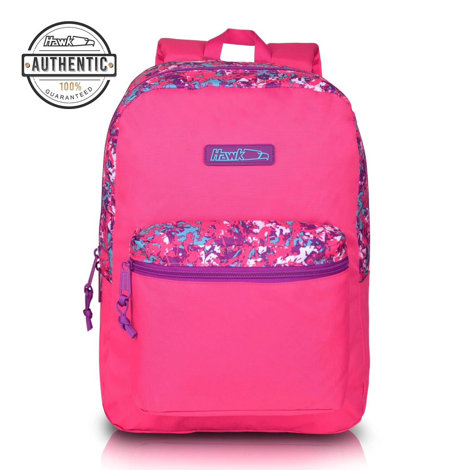 hawk backpack pink