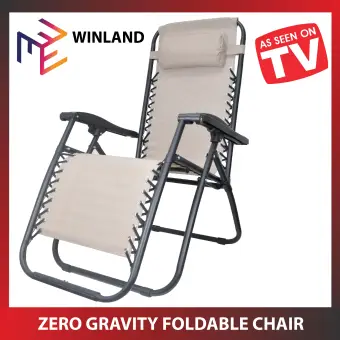 wedo zero gravity chair lazada