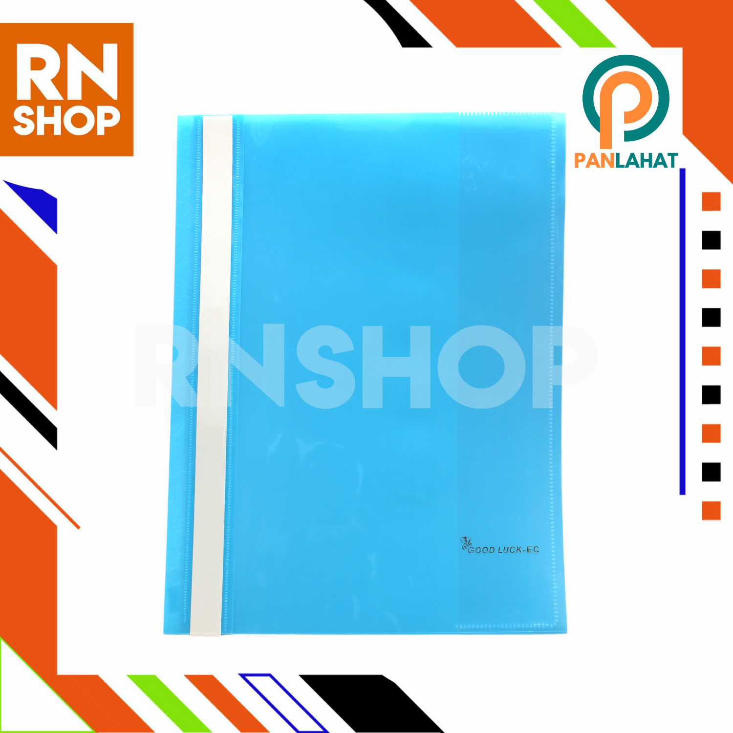 PANLAHAT Good luck Report Cover File Clear Plastic File Holder Report