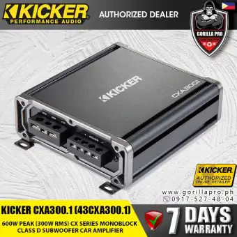 kicker subwoofer amplifier