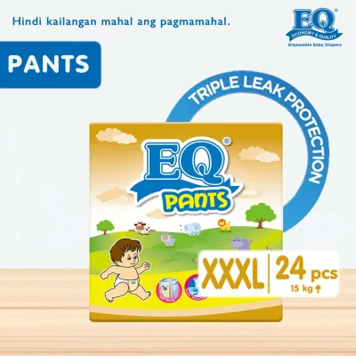 EQ Pants Big Pack XXXL (15kg up) - 24 pcs x 1 (24 pcs) - Diaper Pants
