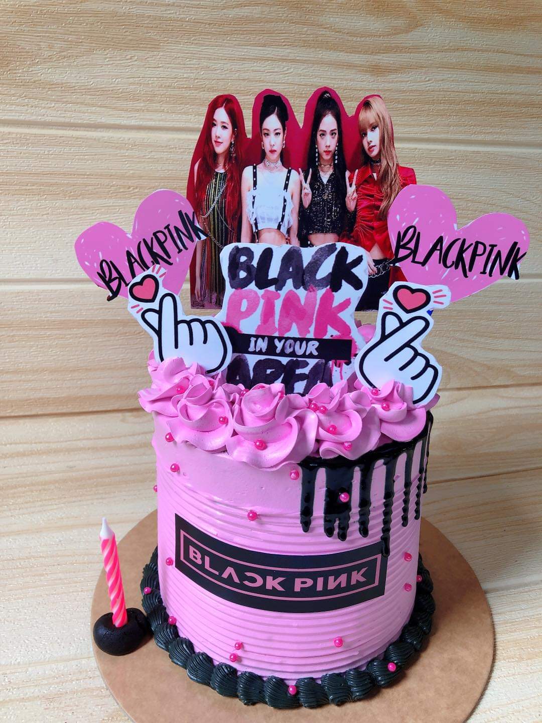 Send Delicious Blackpink Strawberry Cake Online - GAL23-110643 | Giftalove