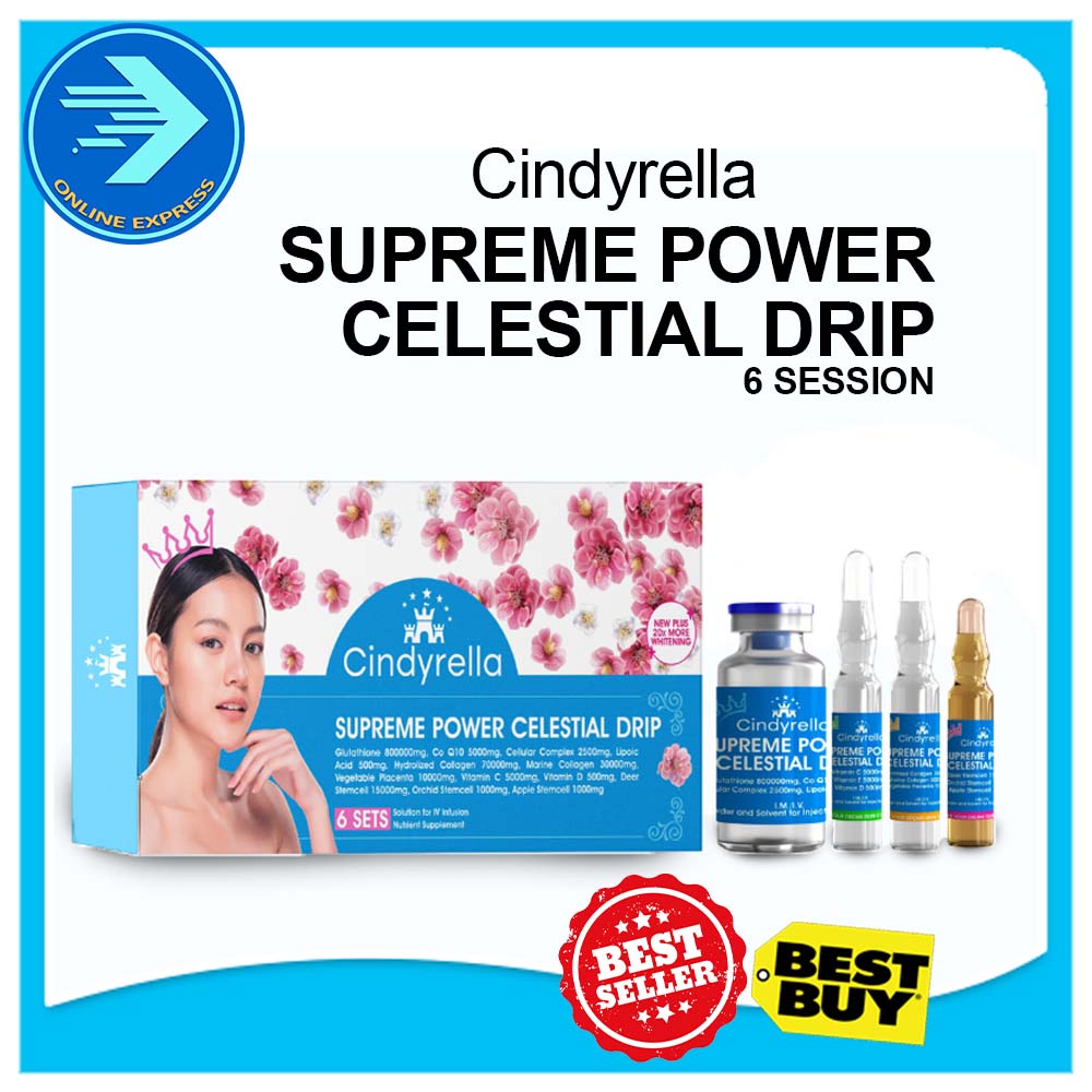 CINDYRELLA ULTIMATE SUPREME CELESTIAL DRIP GlutaCollagen Complete Set