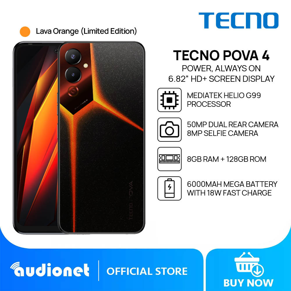 lava orange tecno pova 4