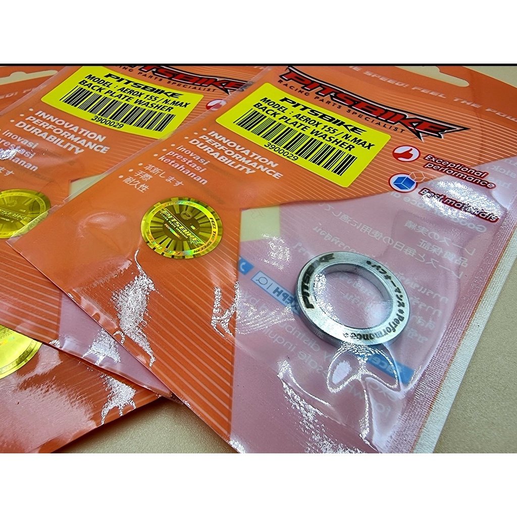 【Ready Stock】 PITSBIKE AEROXNMAX BACK PLATE WASHER (STAINLESS) Lazada PH