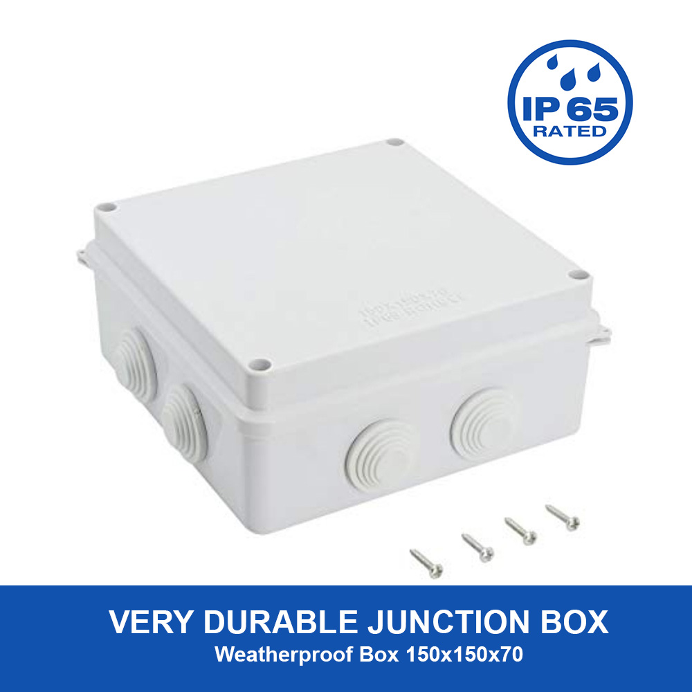 ABS Electric Junction Box Waterproof Box 150x150x70 Lazada PH