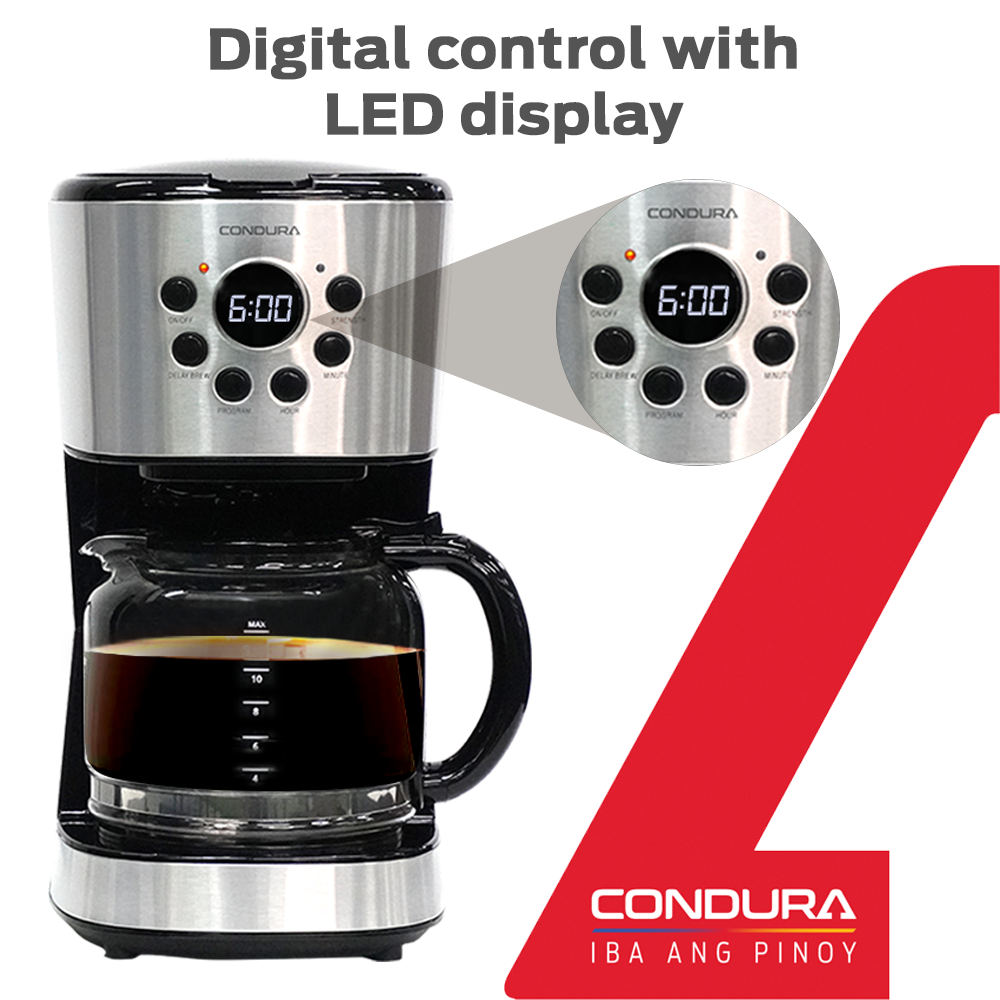 Condura 1.5L Drip Coffee Maker | Lazada PH