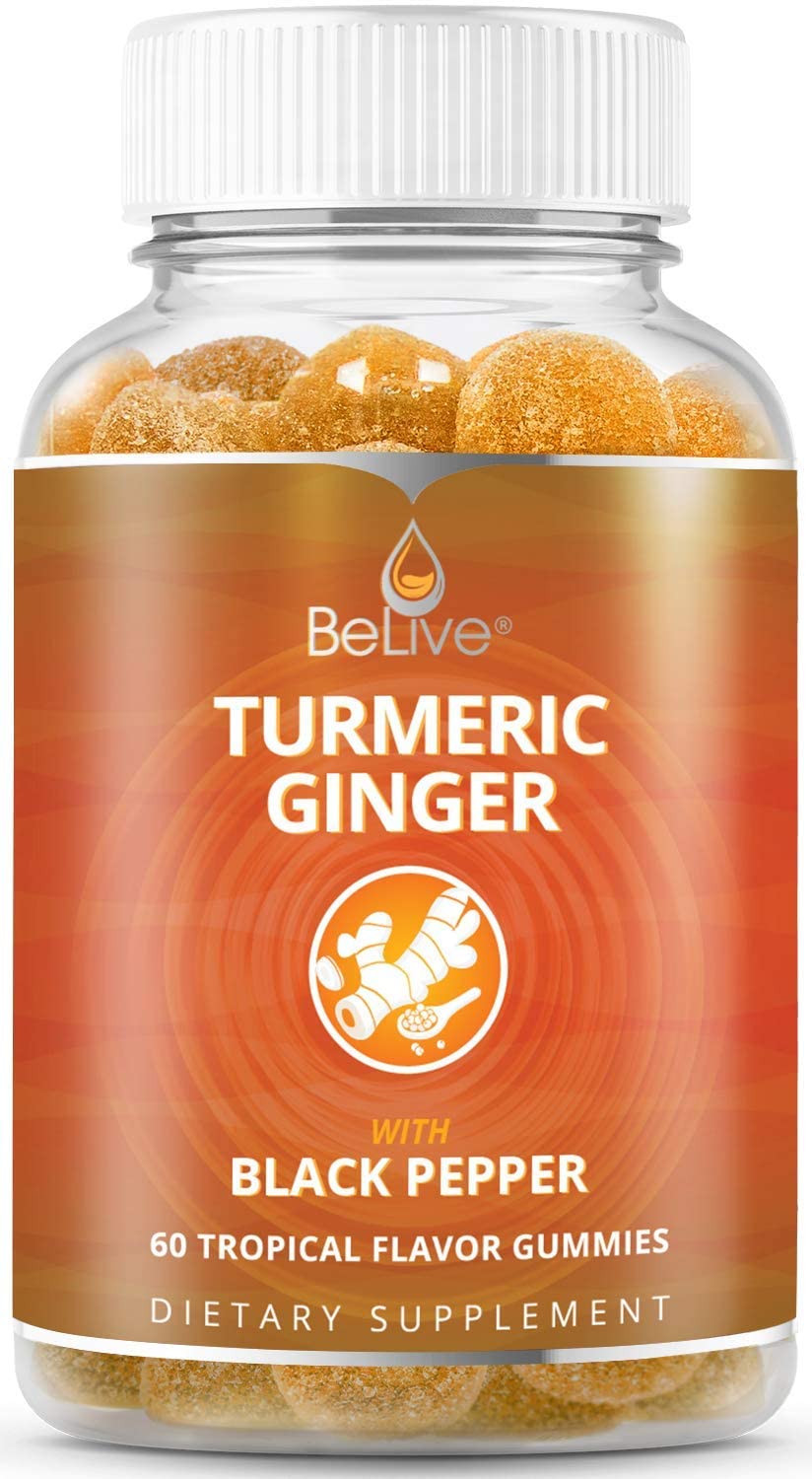 EXPIRY 2/2023 BeLive Turmeric Ginger with Black Pepper Joint Support