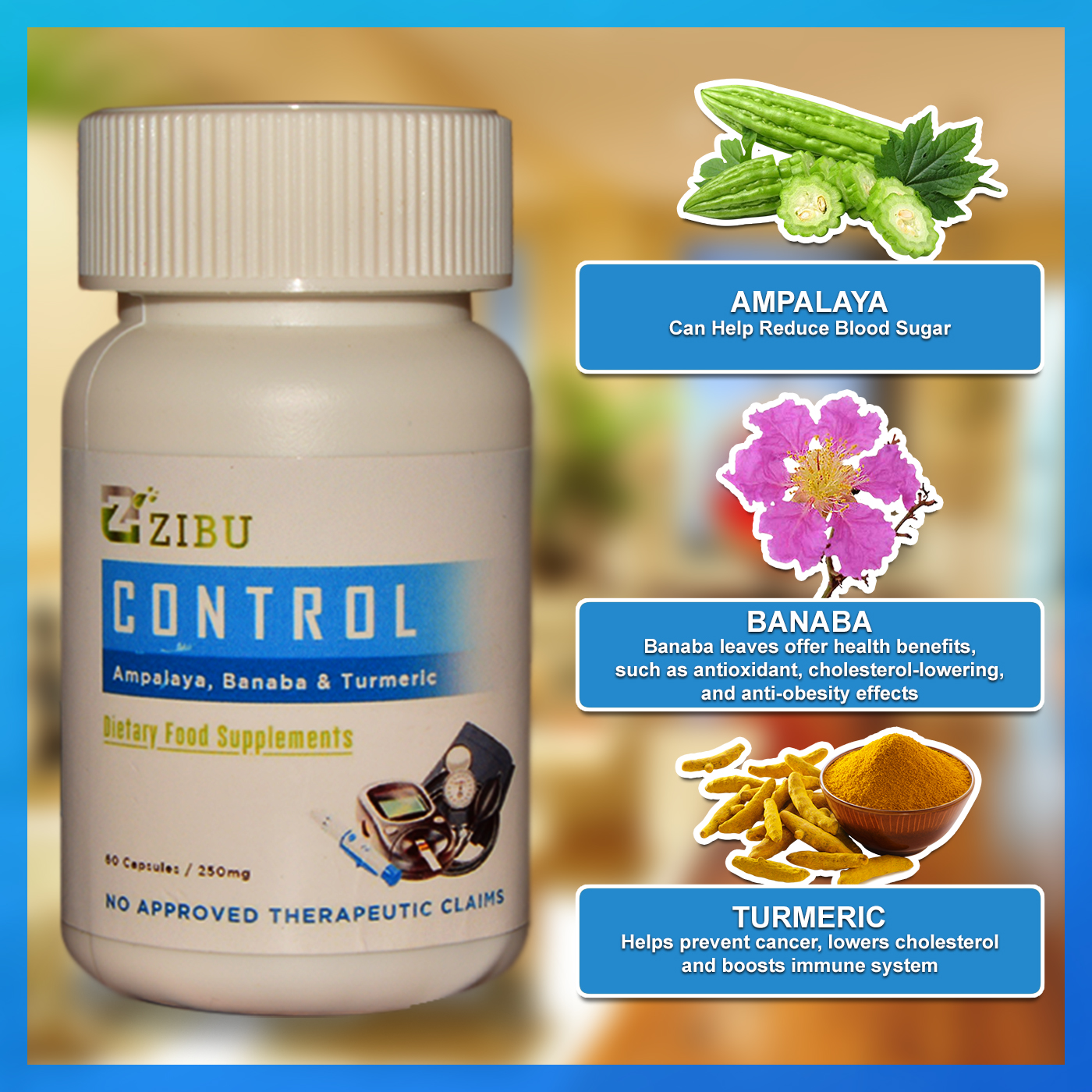 Pure Organic FDA Approved and by the Doctors Zibu Control