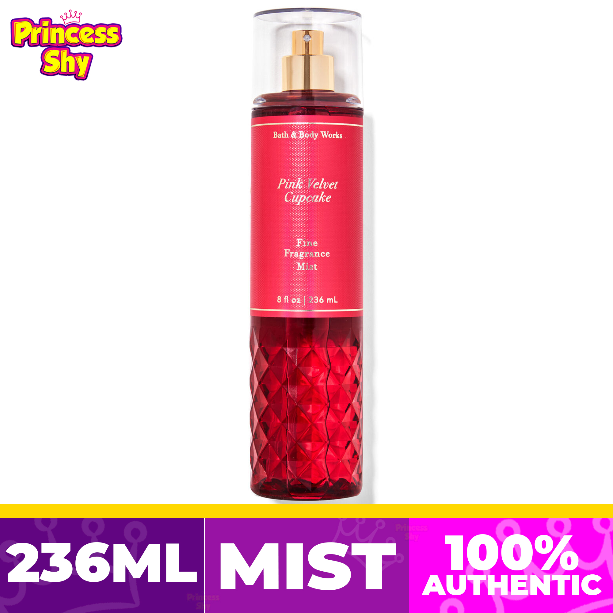 Bath and Body Works Pink Velvet Cupcake Fine Fragrance Mist Lazada PH