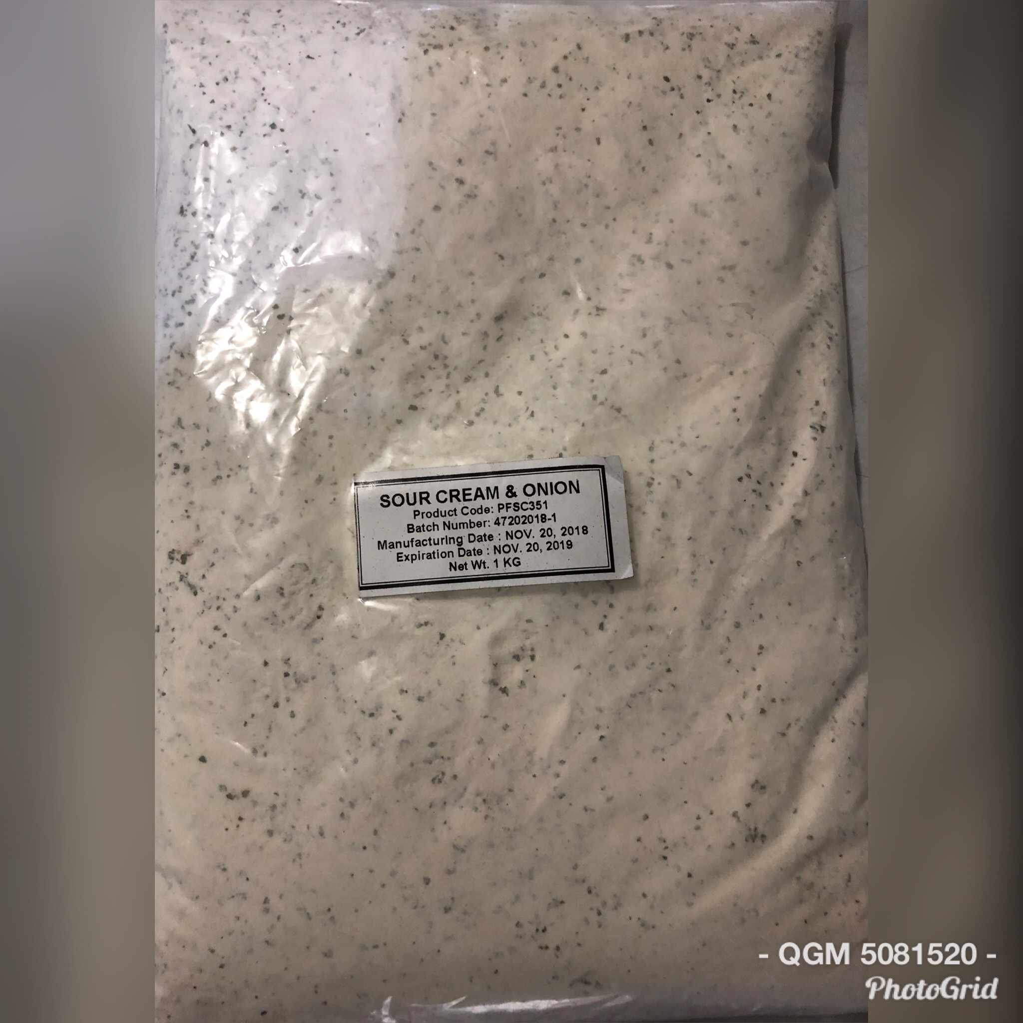 Sour Cream Powder Fries Flavor 1kg review and price